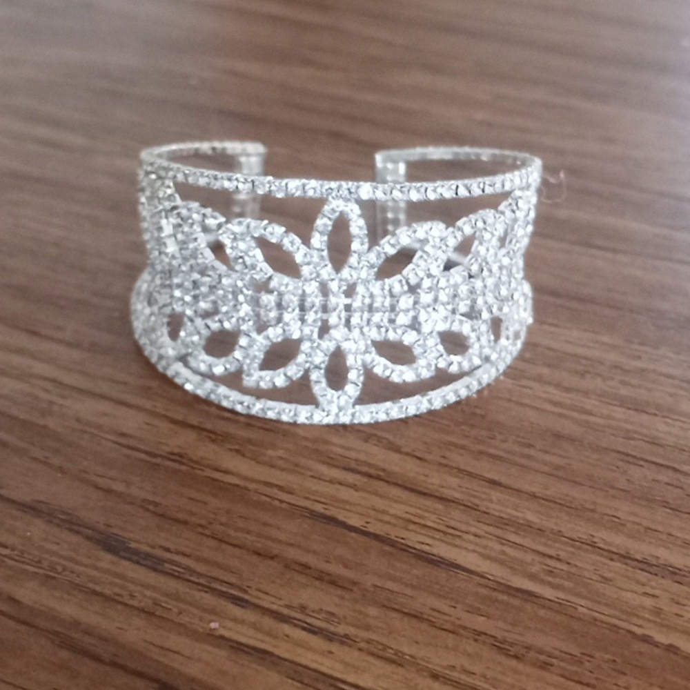 Beautiful rhinestone bracelet.